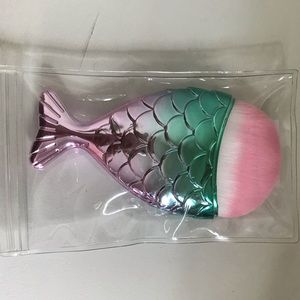 Mermaid makeup brush